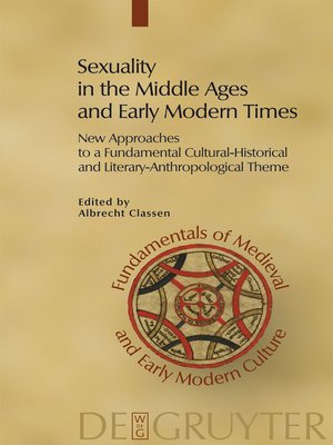 cover image of Sexuality in the Middle Ages and Early Modern Times
